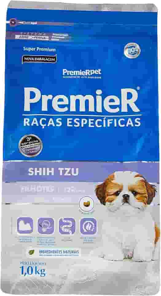 Ração Premier Raças Específicas Shih Tzu para Cães Filhotes - 1kg Premier Pet