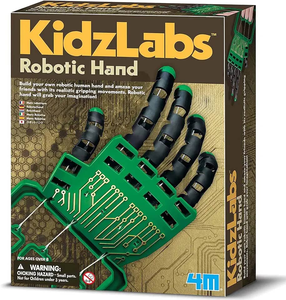 Mão Robótica Kidz Labs, 4M, multicolorido