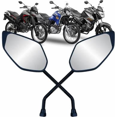 Retrovisor Fazer 250 Factor 150 Yamaha Convexa Xj6 Tenere