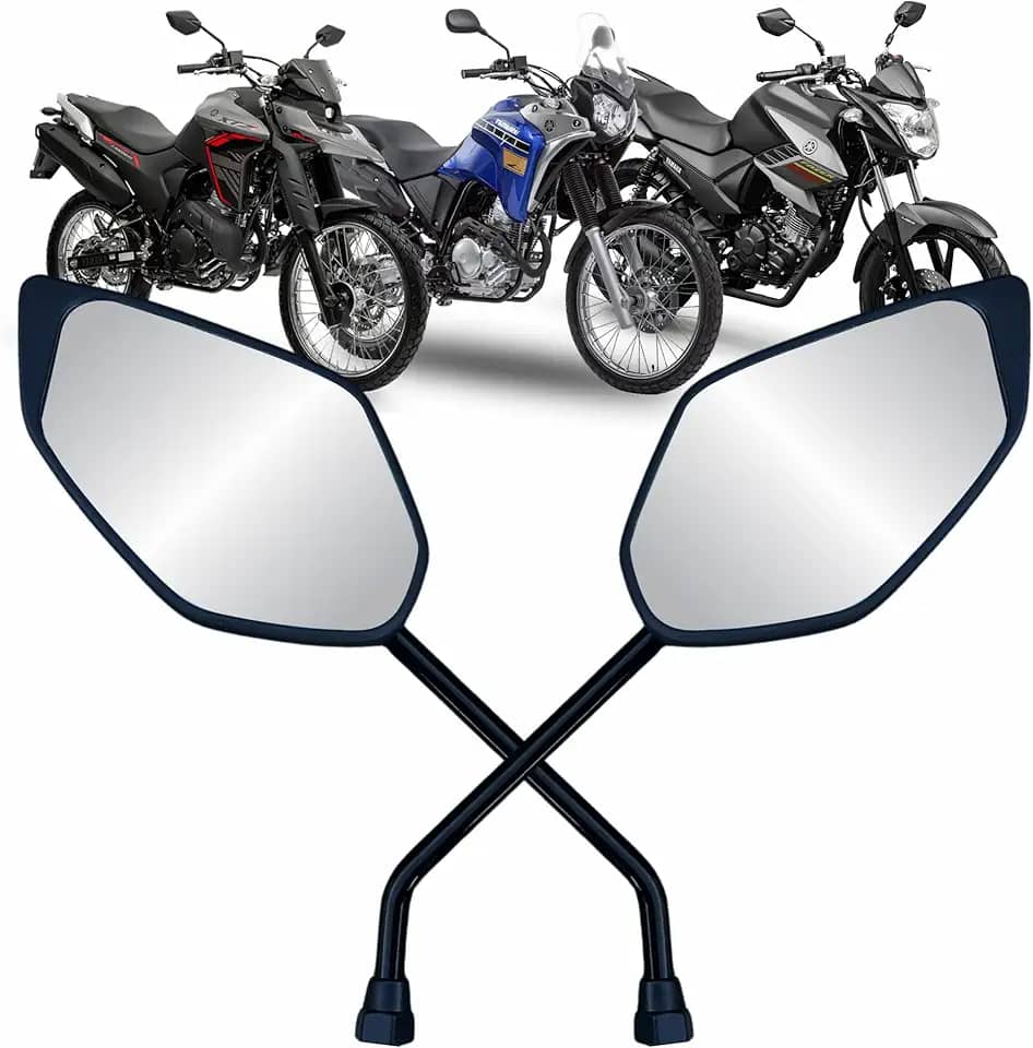 Retrovisor Fazer 250 Factor 150 Yamaha Convexa Xj6 Tenere