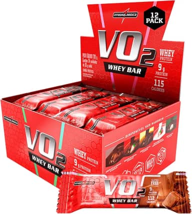 Vo2 Protein Bar Chocolate - 12un