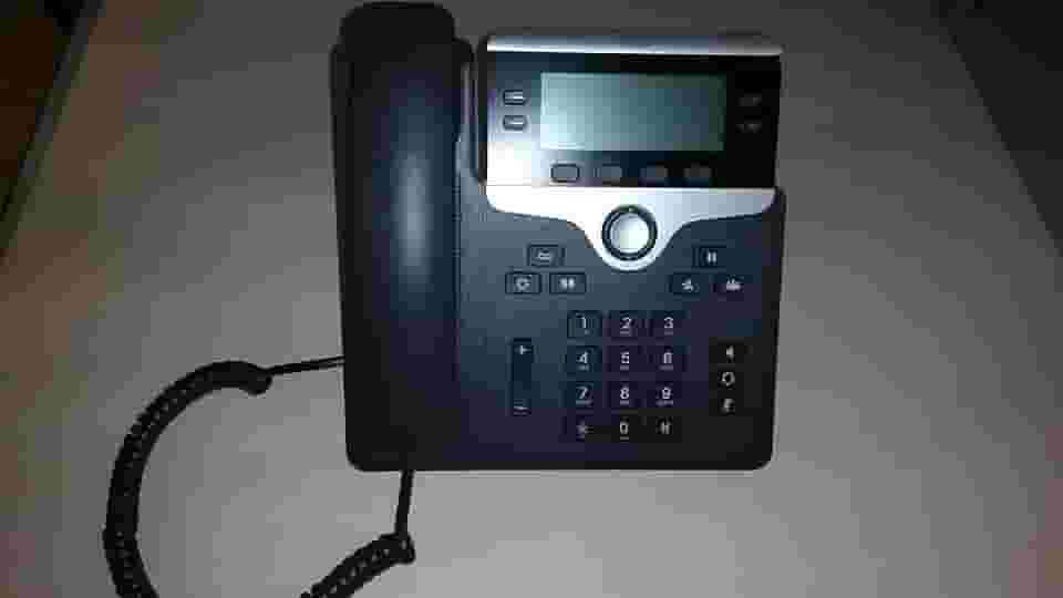 Cisco Telefone IP 7841 - Telefone VoIP - SIP, SRTP - 4 linhas