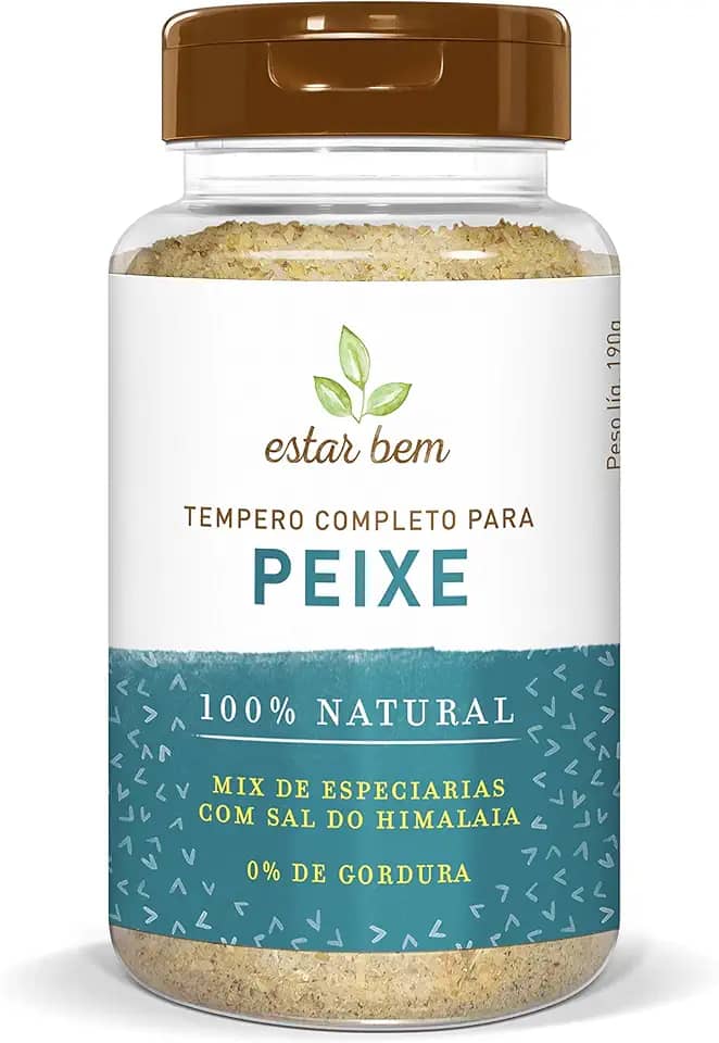 Estar Bem Tempero Completo Para Peixe 190G