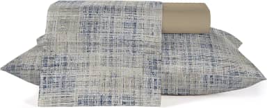 Jogo Roupa de Cama Casal 150 fios 50% algodão, 50% Poliéster Teka Ternura Plus