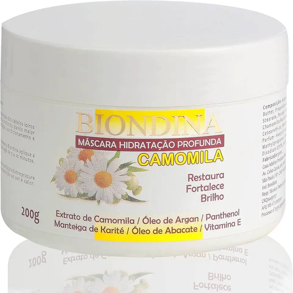 Anaconda Biondina Mascara De Hidratação Profunda Amarelo