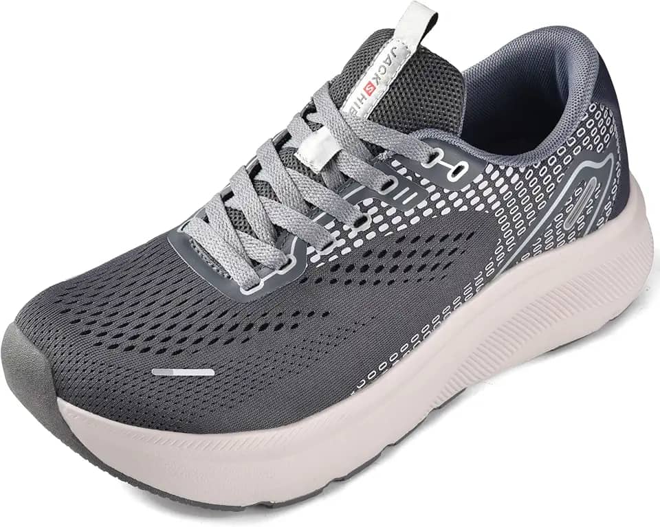 Sapatos masculinos com bico largo, suporte de arco, tênis de largura larga para corrida, caminhada, tênis, ortopédico, fascite plantar, treino, flux, com sola grossa acolchoada zero drop