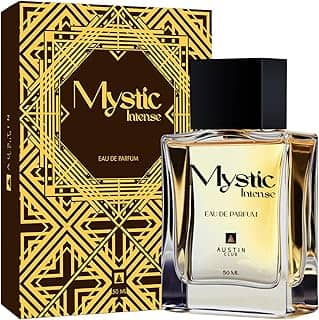 Perfume Masculino Árabe Amadeirado Luxuoso Mystic Premium 50 ml Longa Duração Sedutor Eau de Parfum