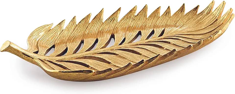 CENTRO DE MESA FOLHA EM POLIRRESINA