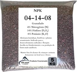 Heringer Fertilizante NPK 04.14.08 Pacote 5kg