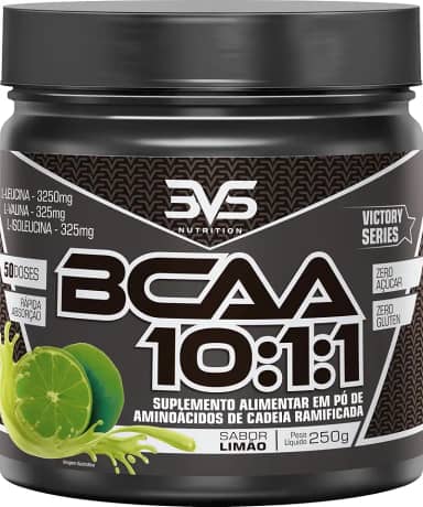 3VS Nutrition BCAA 10:1:1 250g - Sabor gourmet Limão