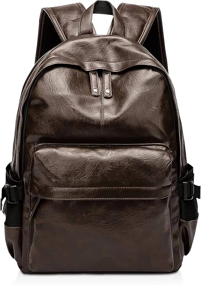 Mochila Executiva Couro Vintage Notebook Multifuncional