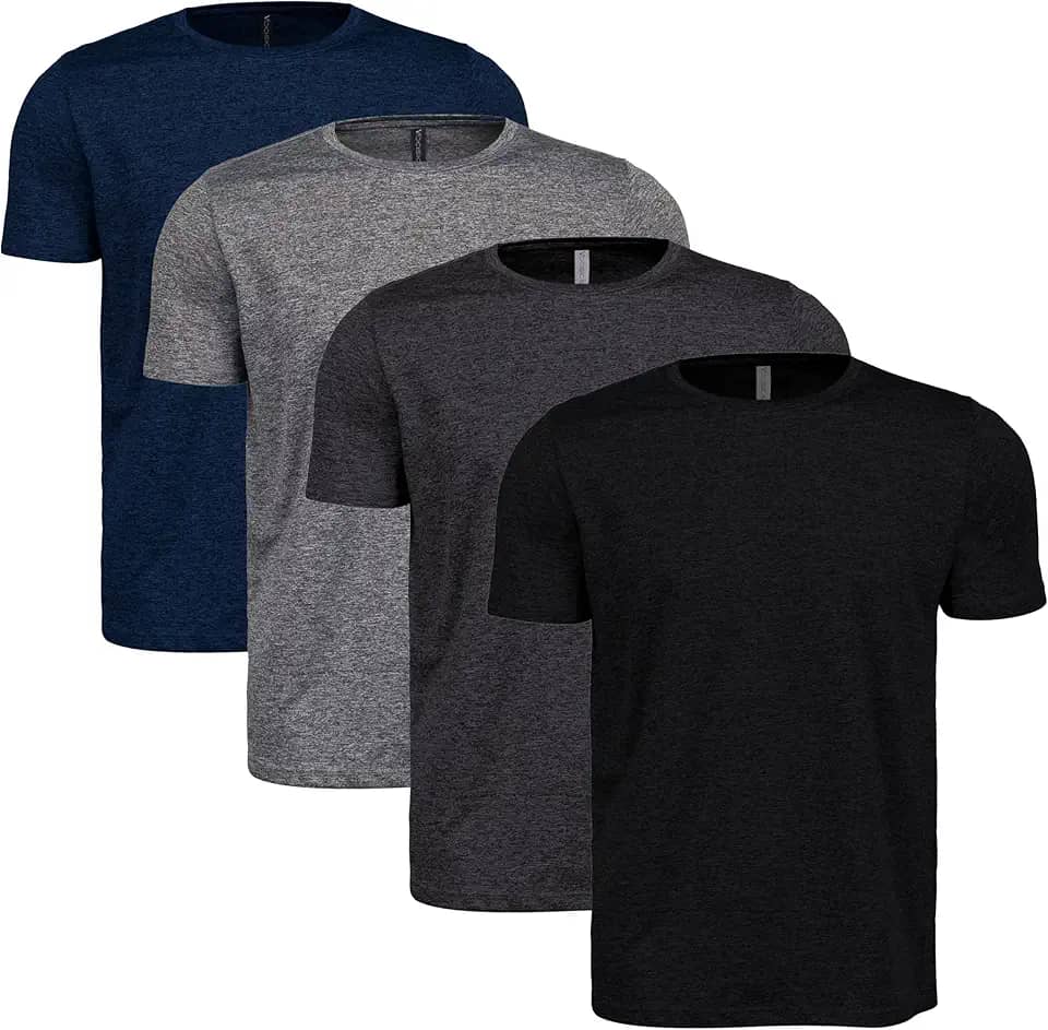 Kit 4 Camisetas Masculina Dry Fit Academia Treino Plus Size G1 ao G4