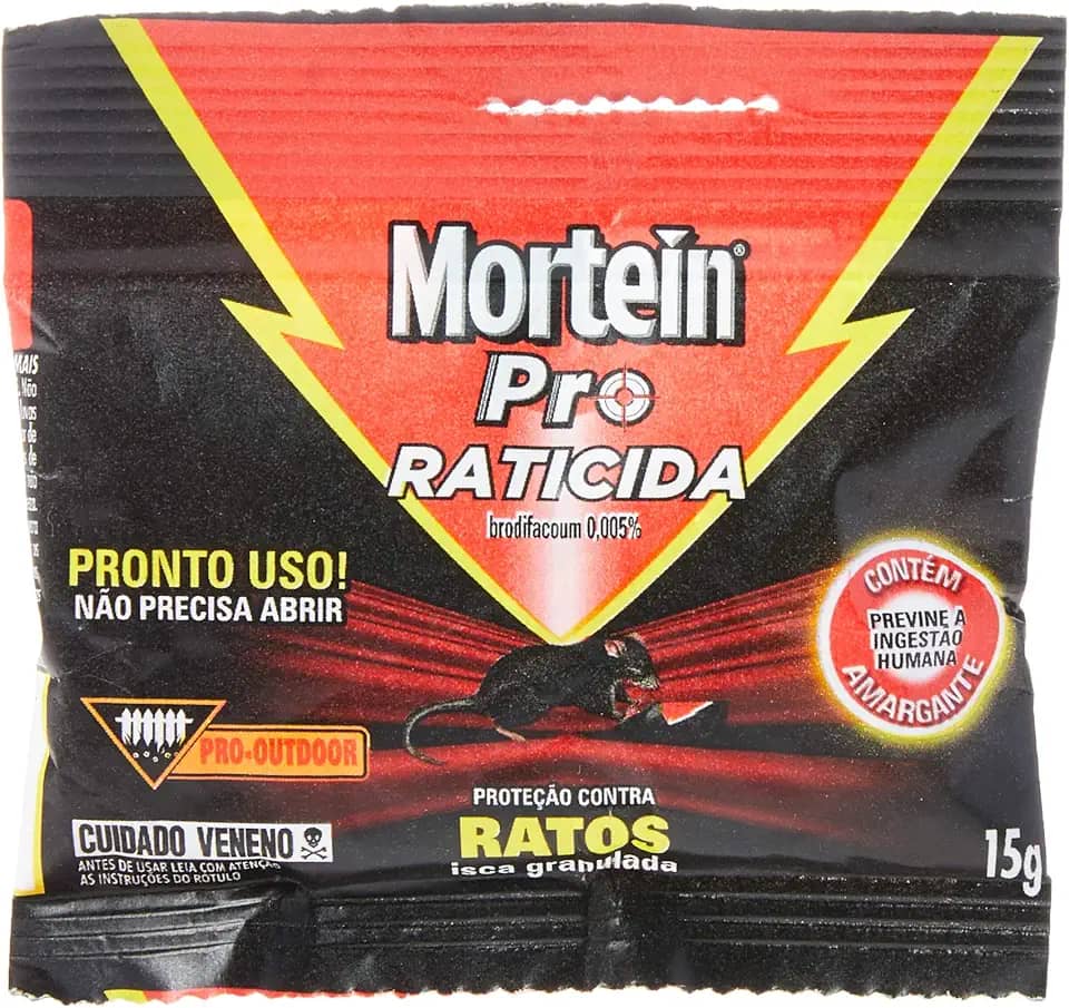 Iscas Mata Ratos Mortein Raticida