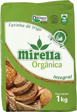 Farinha de Trigo Mirella Organica Integral 1kg
