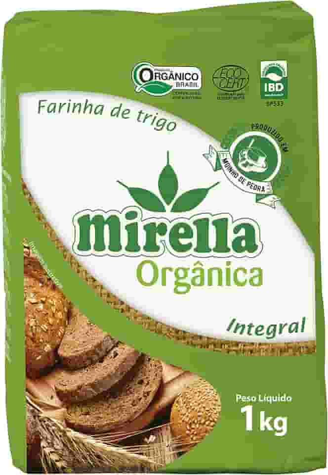 Farinha de Trigo Mirella Organica Integral 1kg