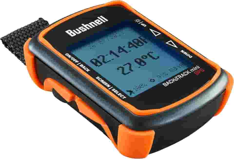 Bushnell Navegação por GPS mini BackTrack, GPS portátil à prova d'água para caminhadas, caça e mochilão
