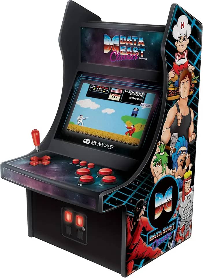 My Arcade Dgunl-3200 Fliperama Portátil Retrô Data East Hits De 25cm Com 34 Jogos, My Arcade, Preto - Windows
