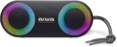 Caixa de Som Speaker, Aiwa, Bluetooth, Luzes Multicores, IP65 - AWS-SP-01