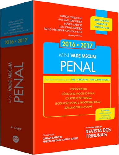 Mini Vade Mecum Penal. Legislação Selecionada Para OAB, Concursos e Prática Profissional