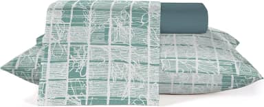 Jogo Roupa de Cama 100% Algodão Teka Crystal Casal