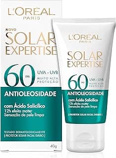 L'Oréal Paris Solar Expertise Antioleosidade FPS 60 - Protetor Solar Facial 40g