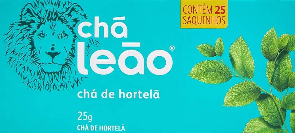 Leão Chá De Hortelã Fuze Com 25 Saquinhos
