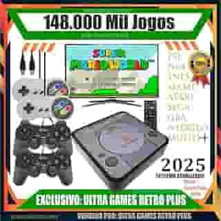 TOYUTOYI Video Game Retro Premium + 114 Mil Jogos + 4 Controles + Atualizado