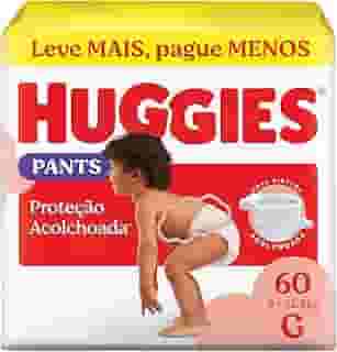 Fralda Huggies Supreme Care Roupinha G - 60 fraldas