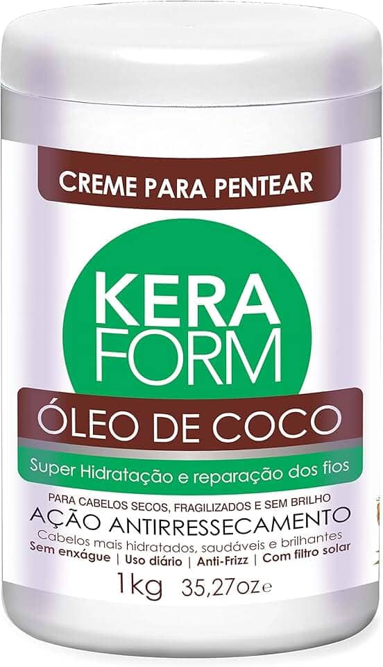 Skafe Creme P/Pentear Keraform Oleo De Coco