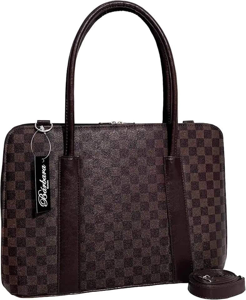 Maleta Executiva Feminina Pasta Notebook Tablet Bolsa Social Casual Laptop Ombro Transversal 14 15 15.6 15,6 16 17 Polegadas