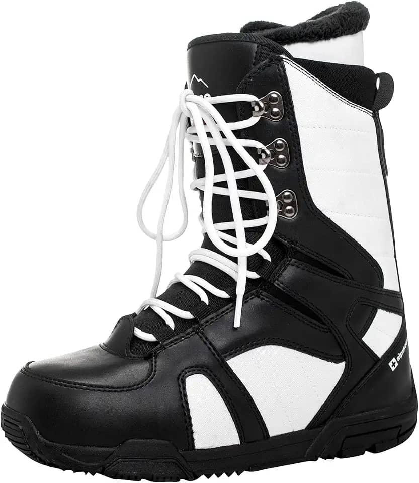 Alpine Swiss Botas de Snowboard Masculinas Botas de Neve de Inverno