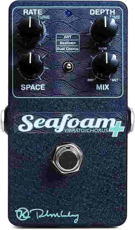 Keeley Pedal de efeitos Seafoam Plus Vibrato Chorus, Azul (KSea2)