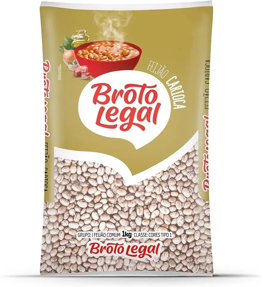 Broto legal Feijão Carioca Broto Legal 1Kg