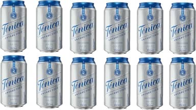 Pack de Água Tônica Antarctica Zero Açúcar Lata 350ML, 12 unidades