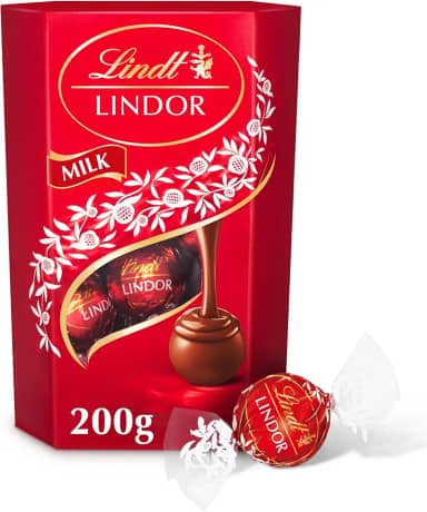 Chocolate ao Leite com Recheio Cremoso Lindor Caixa 200g Lindt