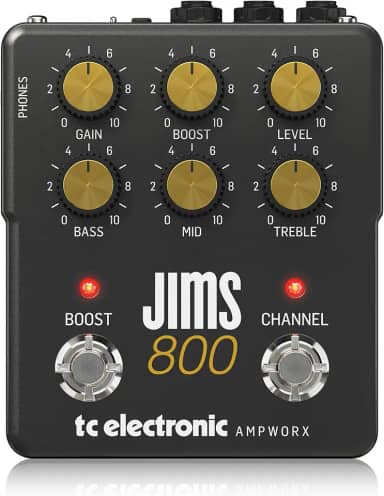 PEDAL TC ELECTRONIC JIMS 800 PREAMP