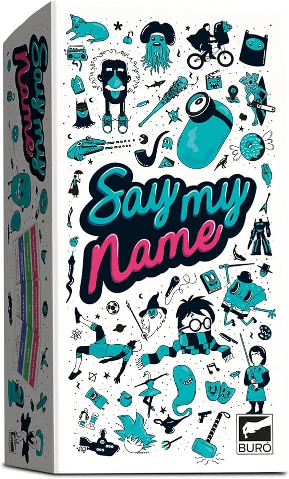 Buró, Say My Name, Jogo de Adivinhação para Amigos, 3-12 jogadores