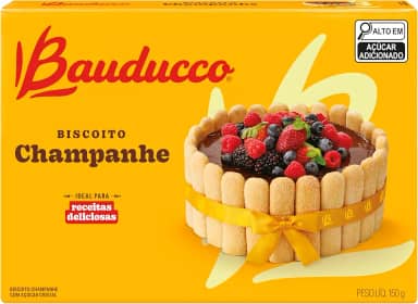 Biscoito Champanhe com Açúcar Cristal Bauducco 150g