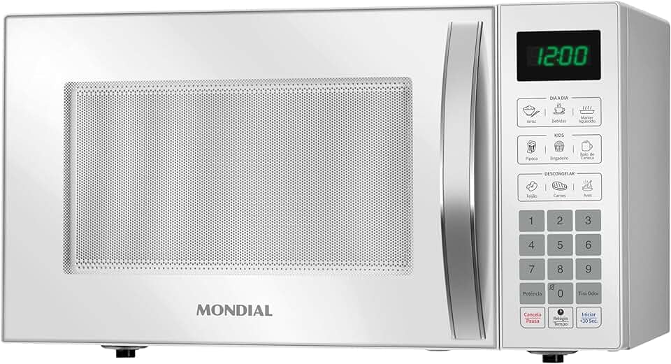 MONDIAL Micro-Ondas, Branco, 1400W, 220V - MO-02-34-W