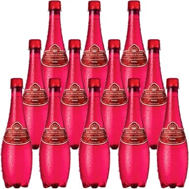 Água Mineral com Gás Acquíssima 510ml 12 Unidades