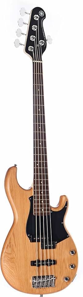 Contrabaixo Elétrico 5 cordas BB 235 YNS Yellow Natural Satin Yamaha