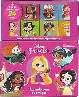 Princesa – Jogando com as Amigas: Livro + Jogo da Memória