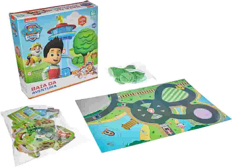 Jogo Baía da Aventura Patrulha Canina, Nig Brinquedos, Multicor