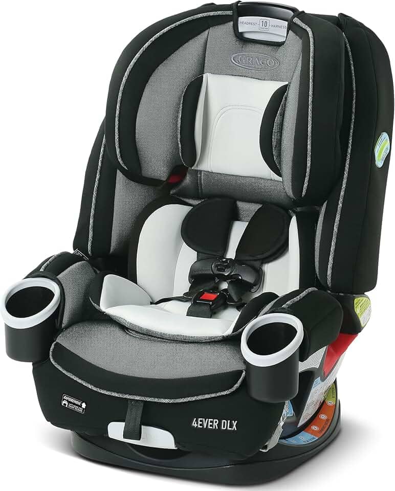 Graco Cadeira de Carro Infantil 4Ever DLX 4 em 1 - Preto.