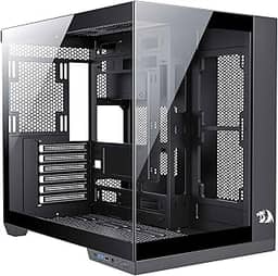 Gabinete Gamer Redragon Wideload Pro - Mid Tower, USB 3.0+2.0, Aquário, Vidro Panorâmico