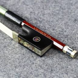 VINGOBOW Arco de violino híbrido de madeira e fibra de carbono tamanho 4/4