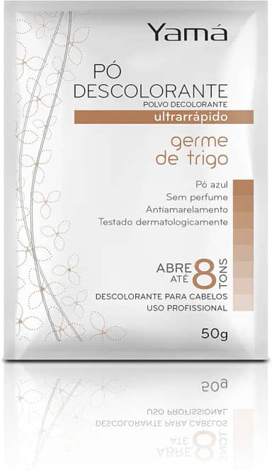 Pó Descolorante Germe Trigo, Yama, Branco