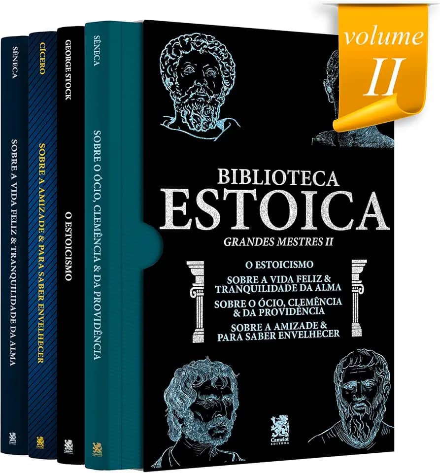 Biblioteca Estoica: Grandes Mestres Volume II - Box com 4 livros