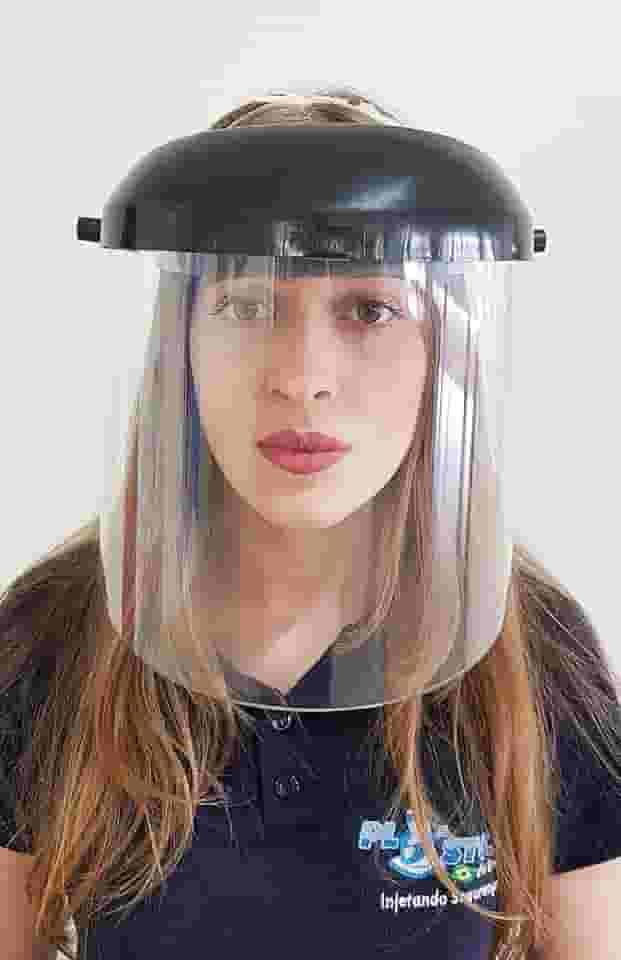 Protetor Facial Incolor 8 Polegadas CA 15019 Face Shild