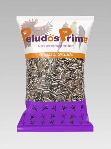 Semente de Girassol Grauda - 1 KG